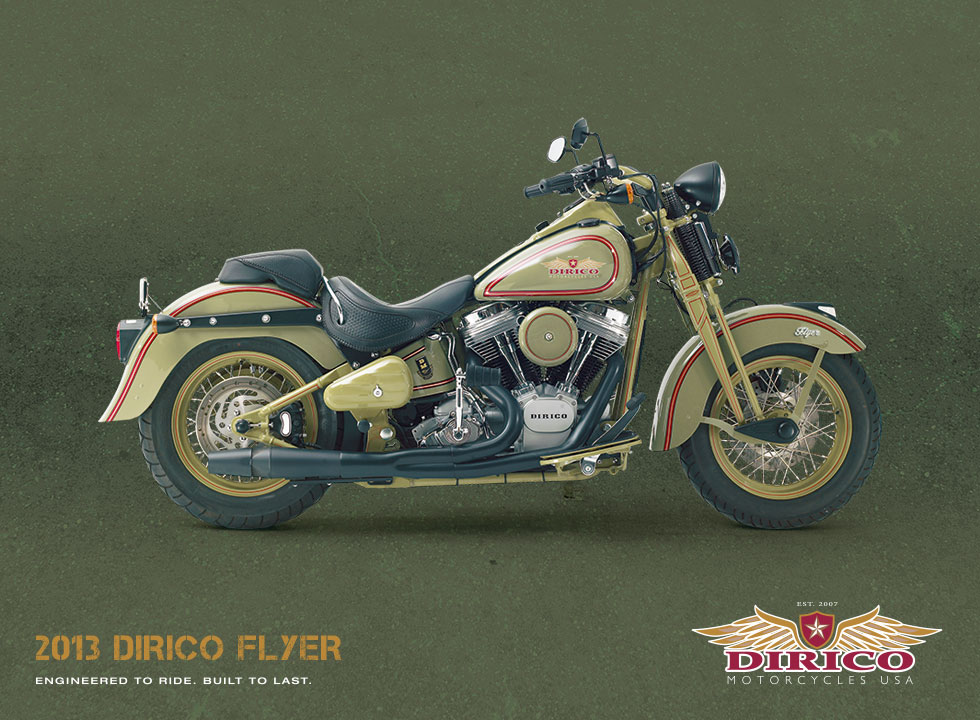  This military-painted Dirico Flyer beats all the standards! #1