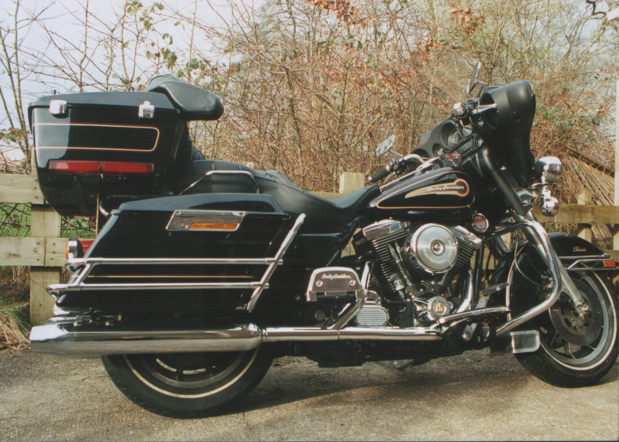 1983 Harley Davidson Brochure Original FLH FLHT Electra Glide FLT Tour Glide