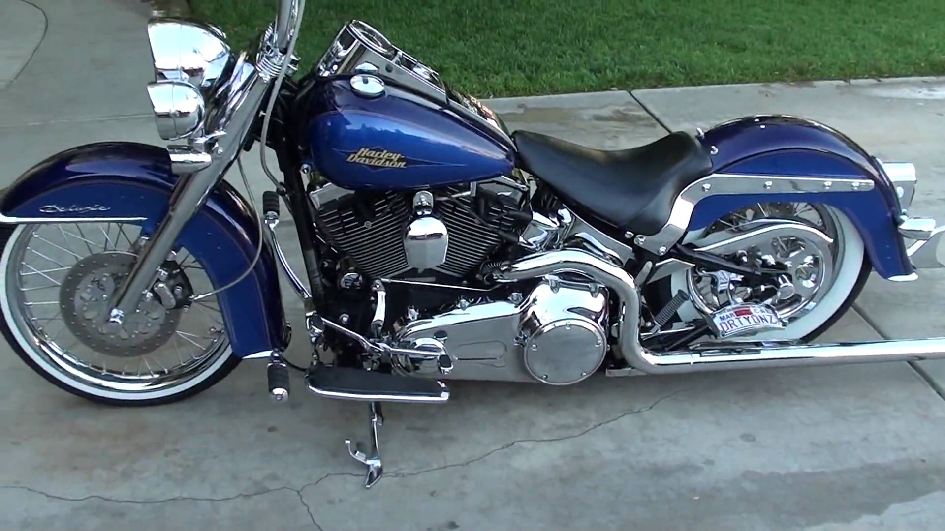 2006 Harley Davidson Flstn Softail Deluxe Image 9