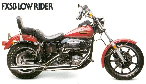 Harley-Davidson FXSB 1340 Low Rider 1982 #9