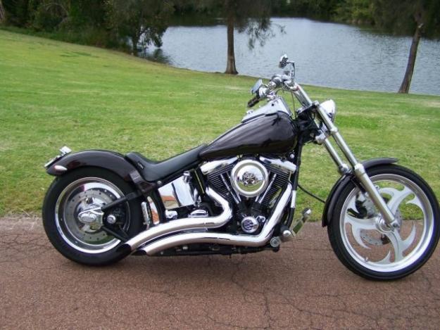 Harley-Davidson FXSTC Softail Custom 2009 #10