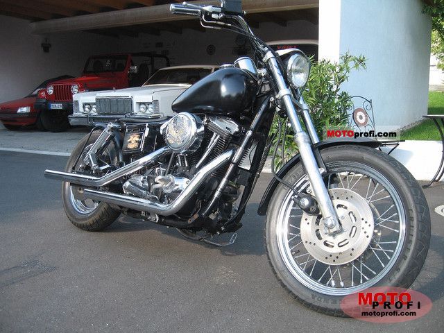 Harley-Davidson Low Rider Convertible 1992 #7