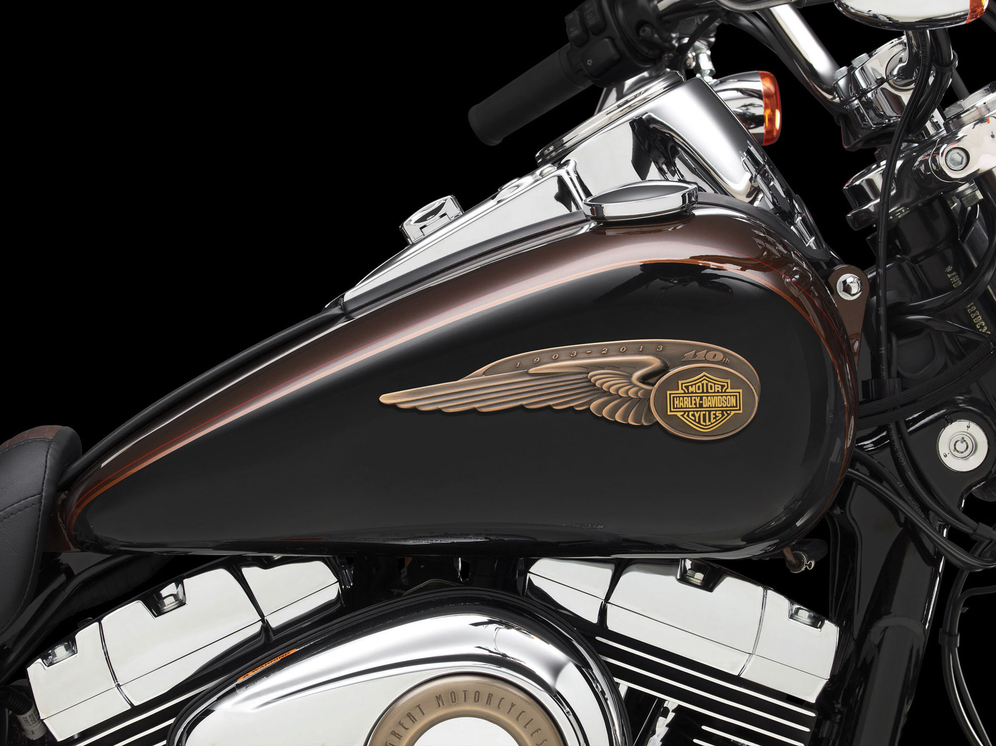 Harley-Davidson Super Glide Custom 110th Anniversary 2013 #1