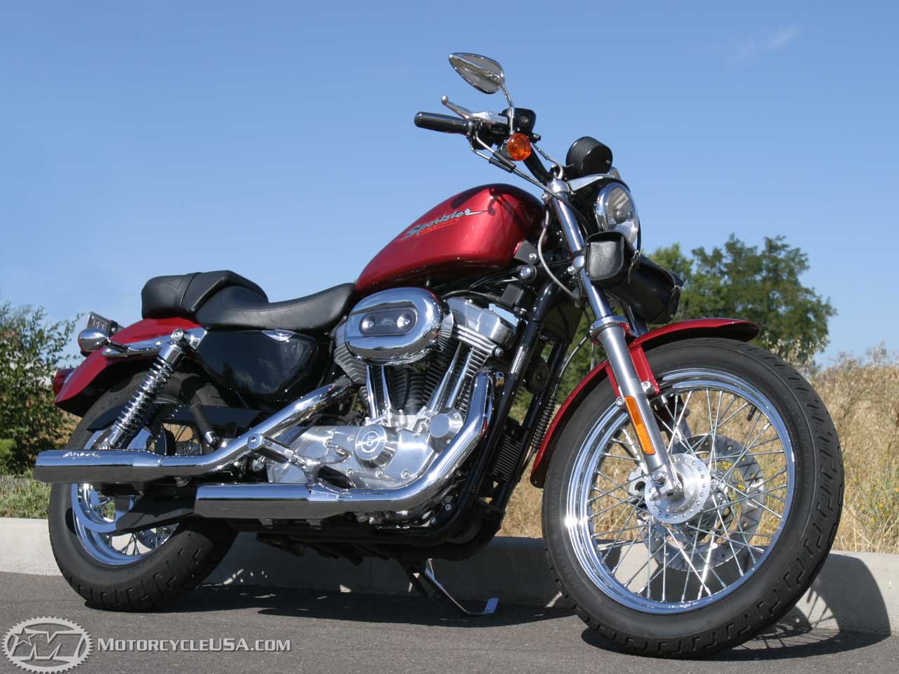 Harley-Davidson XL883C Sportster Custom 2005 #3