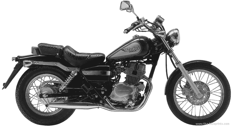 Honda CMX250 Rebel 1998 #1
