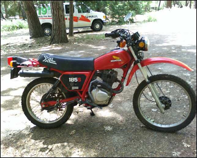 Honda XL185S 1980 #7