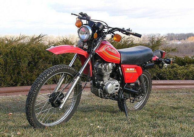 Honda XL185S 1980 #4