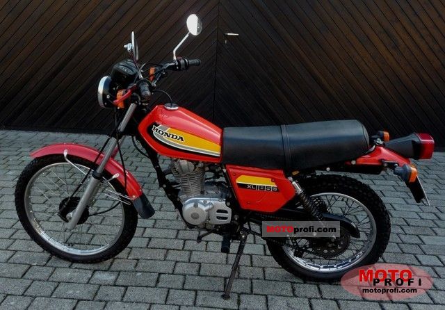Honda XL185S 1980 #5