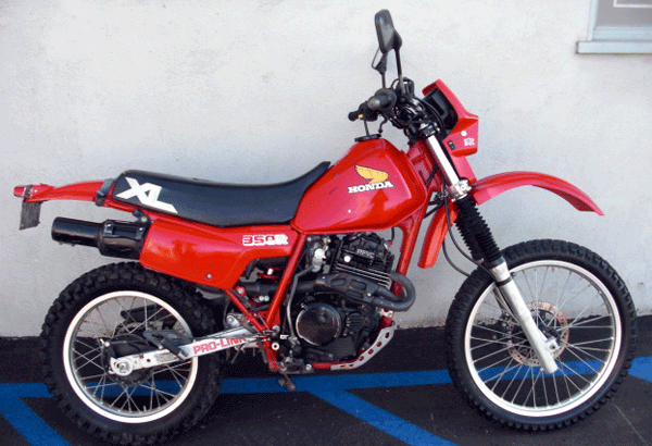 Honda XL350R 1984 #1