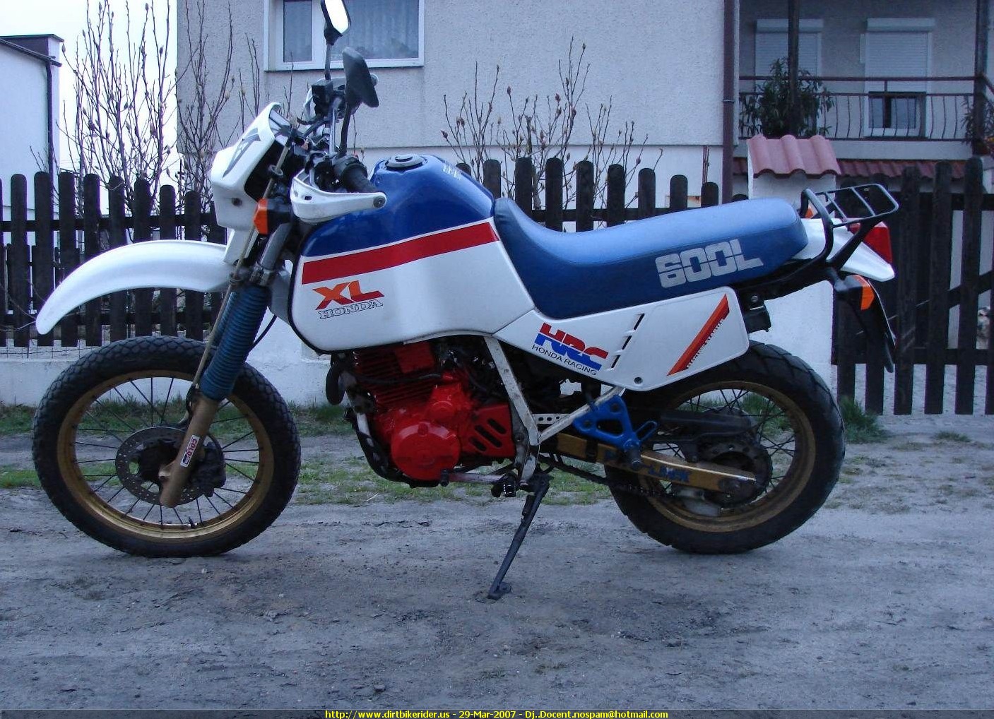 Honda XL600LM 1986 #9