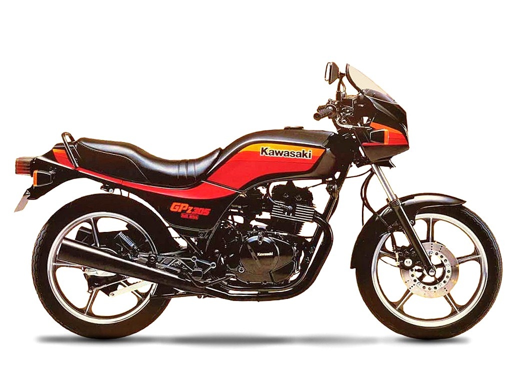 Kawasaki GPZ305 1983 #3