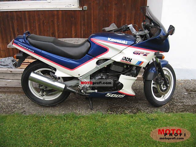 Kawasaki GPZ500S (reduced effect) 1991 #8