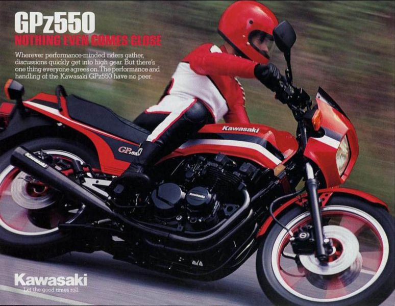 Kawasaki GPZ550 1983 #3
