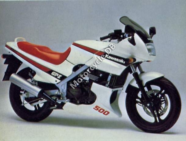 Kawasaki GPZ550 (reduced effect) 1986 #7