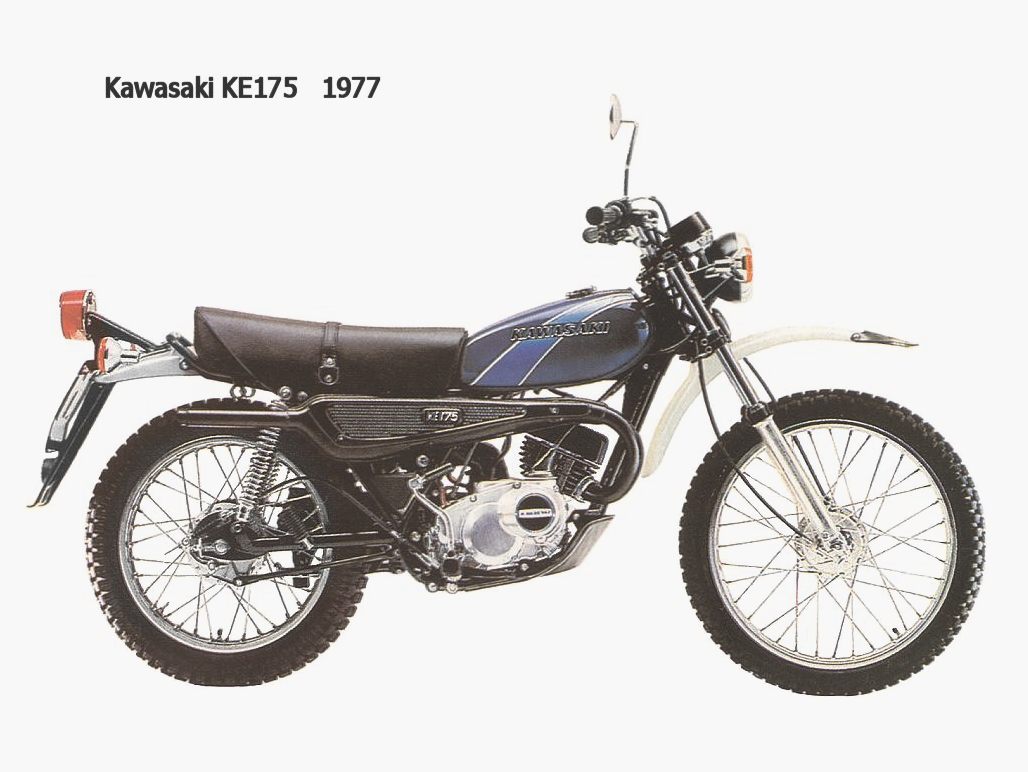 1982 Kawasaki KE175 #7