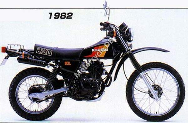 Kawasaki KL250 1982 #2