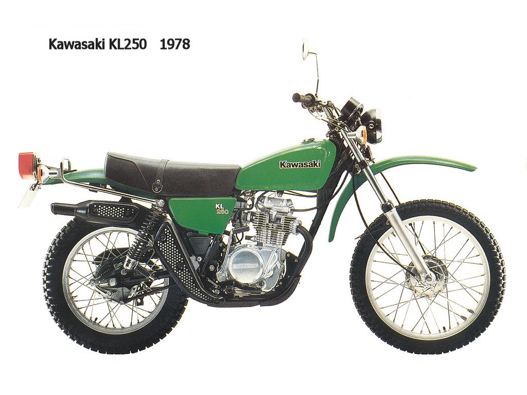 Kawasaki KL250 1982 #9