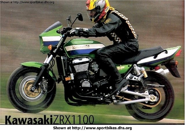 Kawasaki ZRX1100 2000 #9