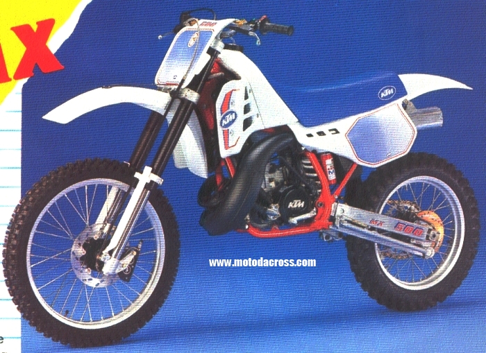KTM 500 MX 1990 #8
