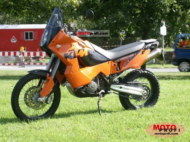 2006 KTM 950 Adventure Orange #10