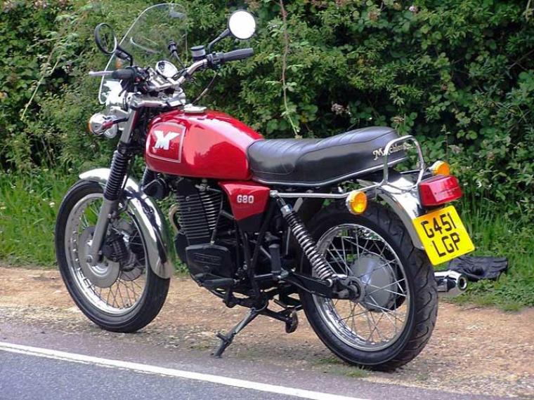 The Matchless G 80 E one of the vintage bikes from the late 80s #2