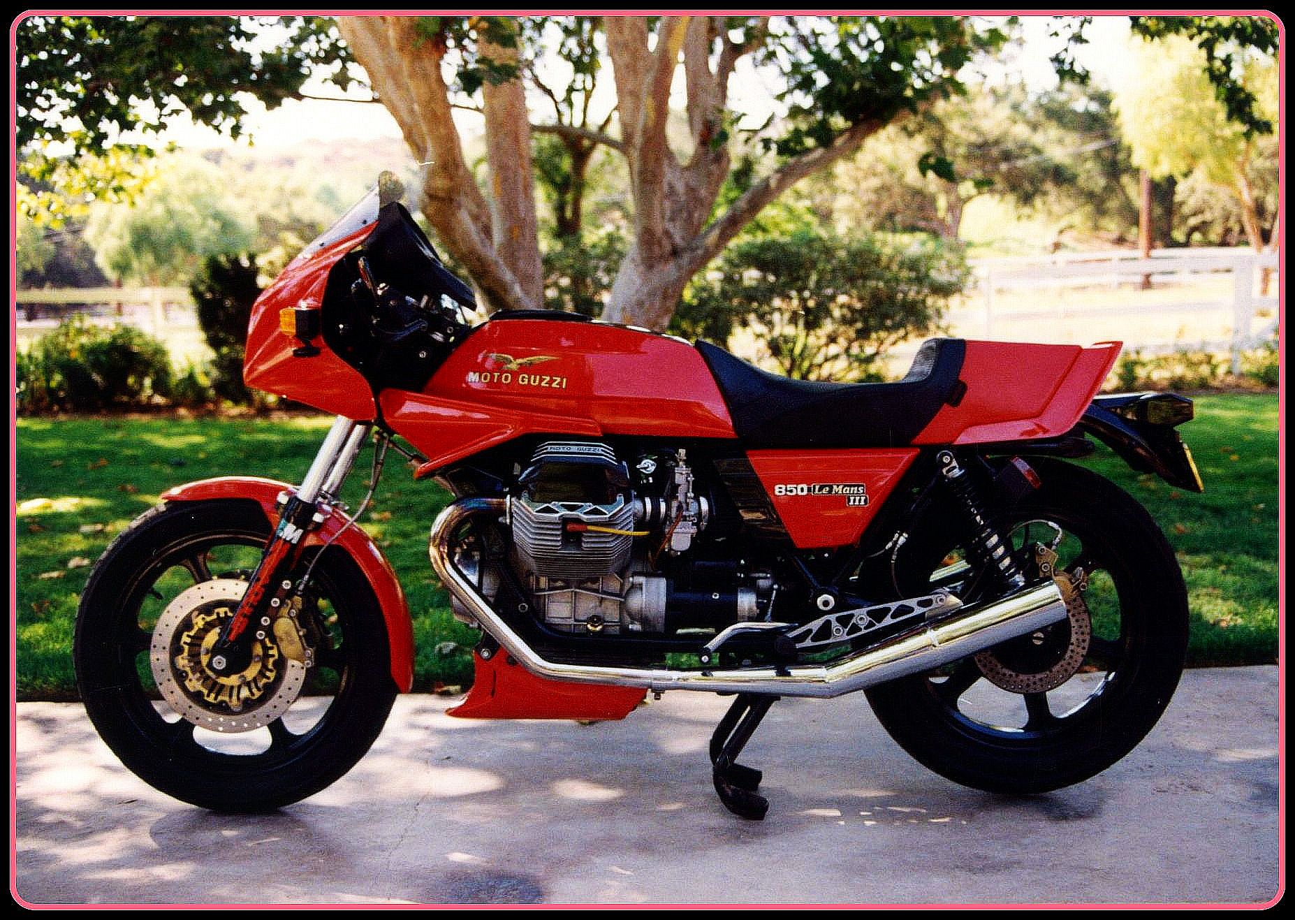 1983 Moto Guzzi 850 Le Mans Iii Moto Zombdrive Com