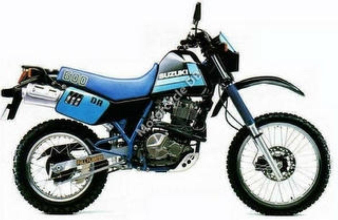 Suzuki DR 600 S (reduced effect) 1987 #1