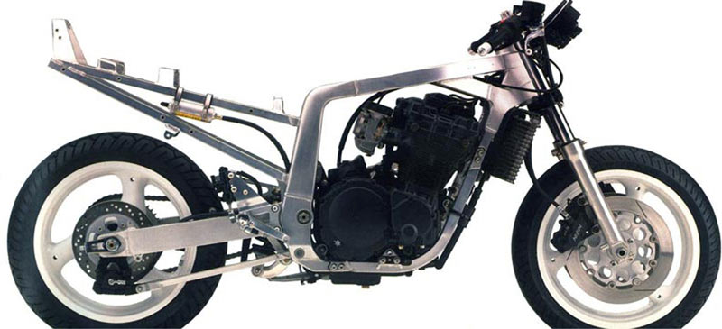 GSG-Moto Heckständeraufnahmen Alu Natur Suzuki GSX-R 1100 GV73C GU75C 1989-1997