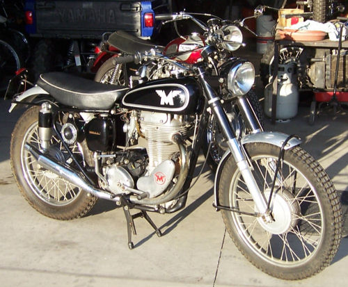 The Matchless G 80 E one of the vintage bikes from the late 80s #11