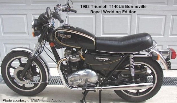 Triumph T140 ES Bonneville Royal Limited Edition 1981 #6