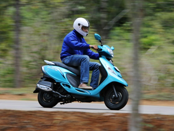 TVS SCOOTY - an attractive and fun scooter from TVS Motor #6