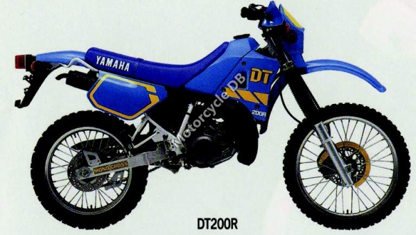 Yamaha DT200R 1991 #3
