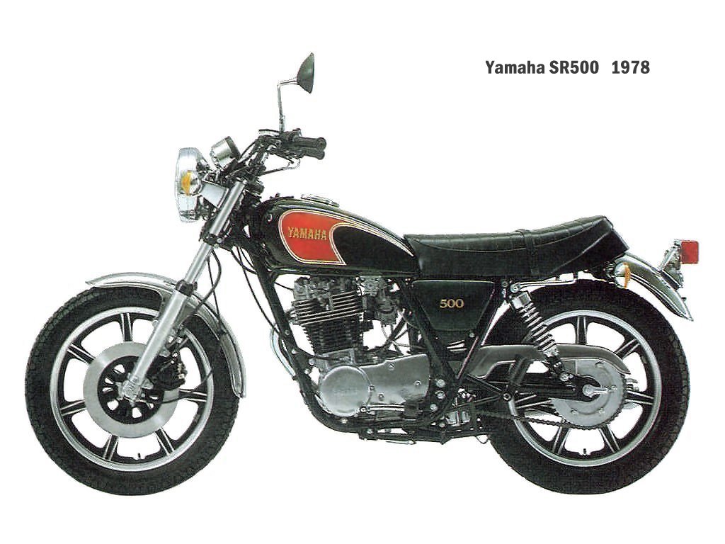 Yamaha SR 500 1986 #4