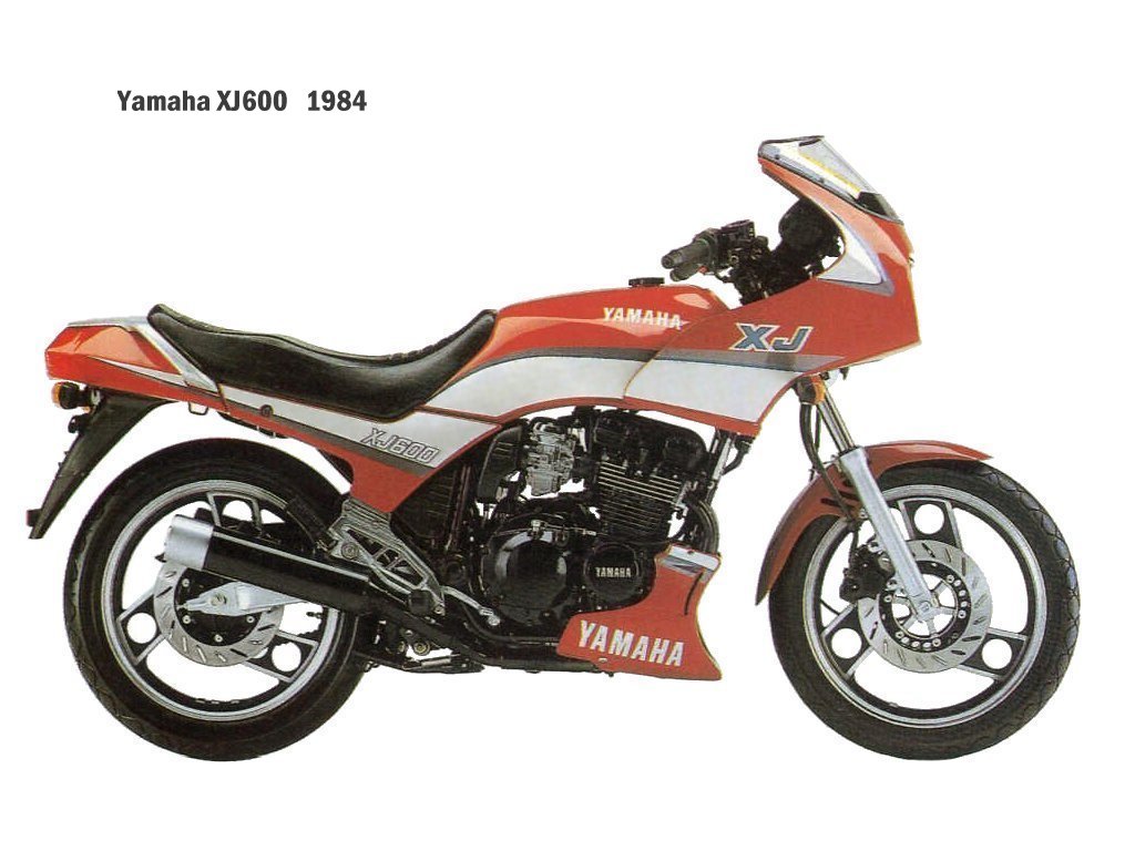 Image result for 1984 Yamaha XJ600
