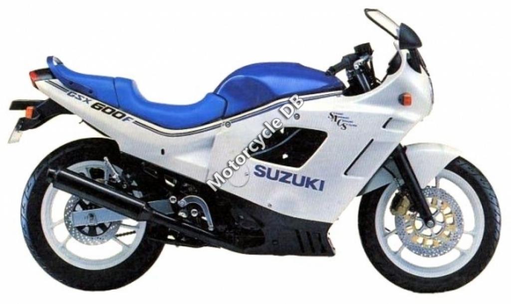 1990 Suzuki GSX 600 F (reduced effect)