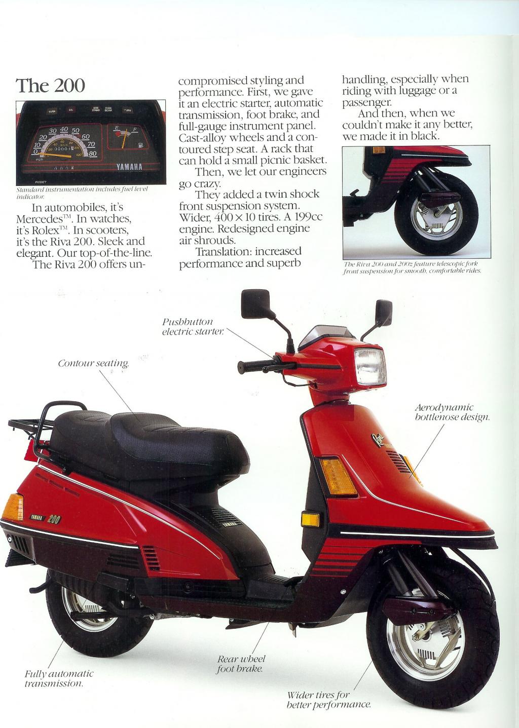 1986 Yamaha Riva 200 - Moto.ZombDrive.COM
