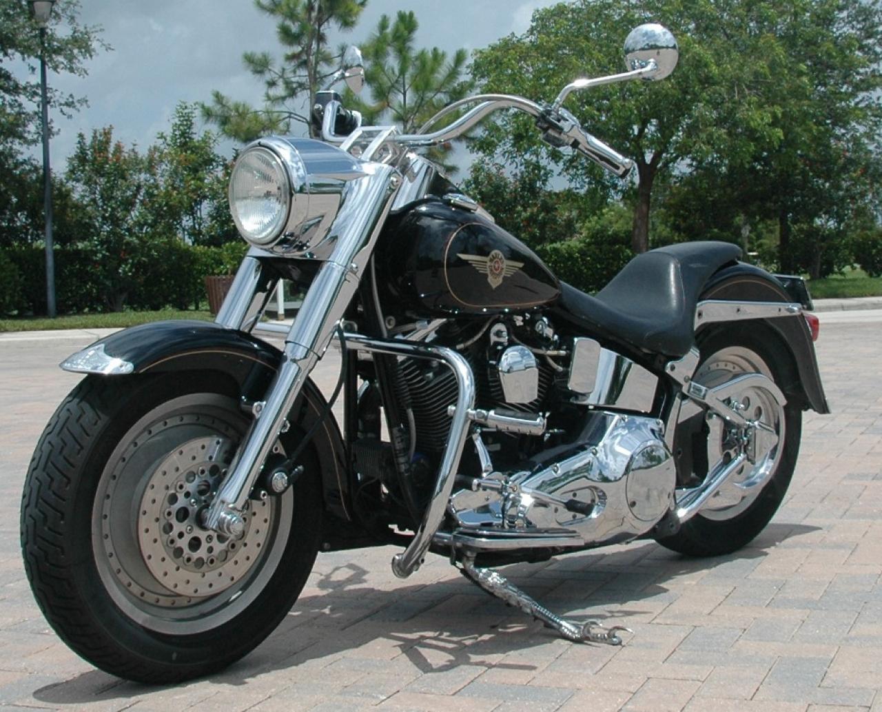 1997 Harley-Davidson Fat Boy - Moto.ZombDrive.COM.