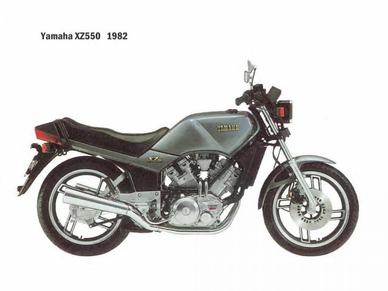 1982 Yamaha XZ 550 - Moto.ZombDrive.COM