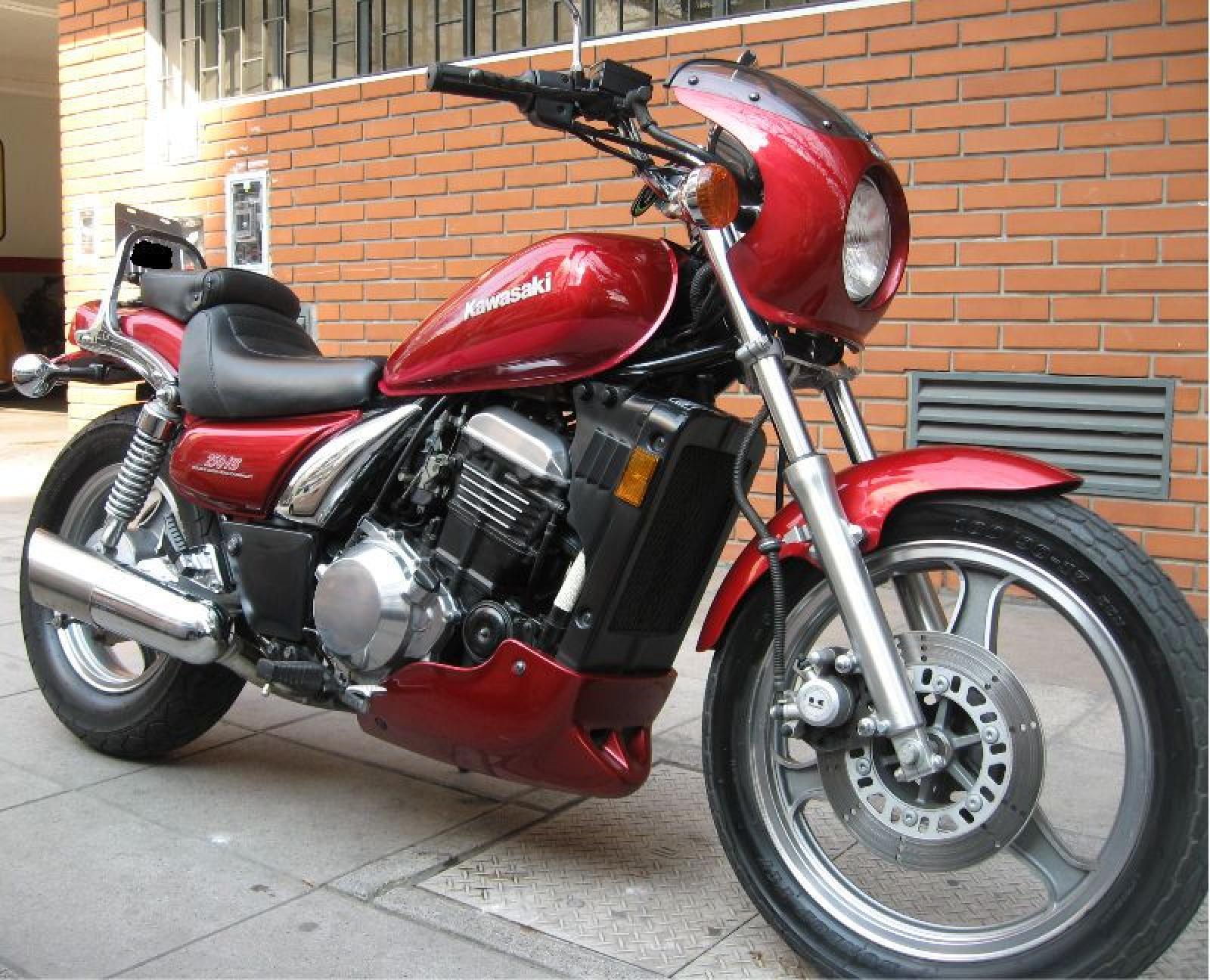moto kawasaki el 250