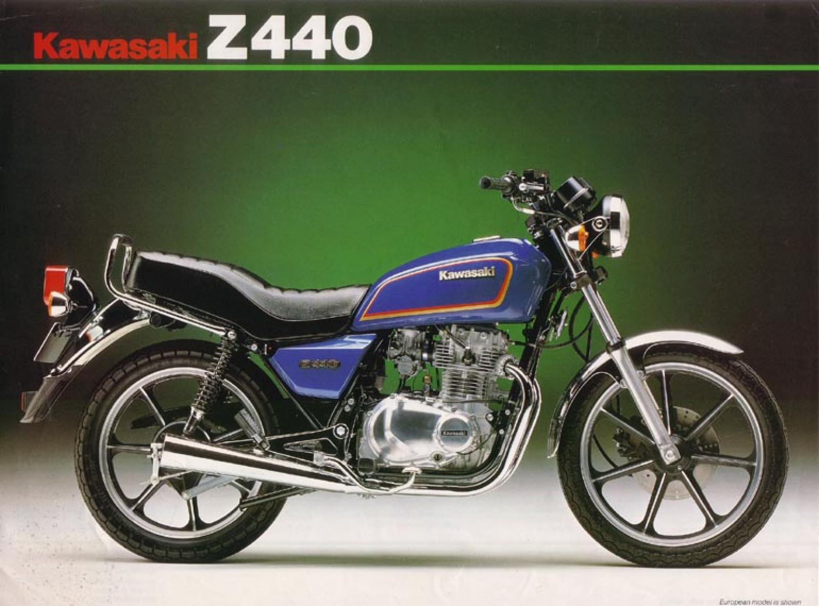 dø Intermediate Tyggegummi Kawasaki Kawasaki Z440 Twin - Moto.ZombDrive.COM