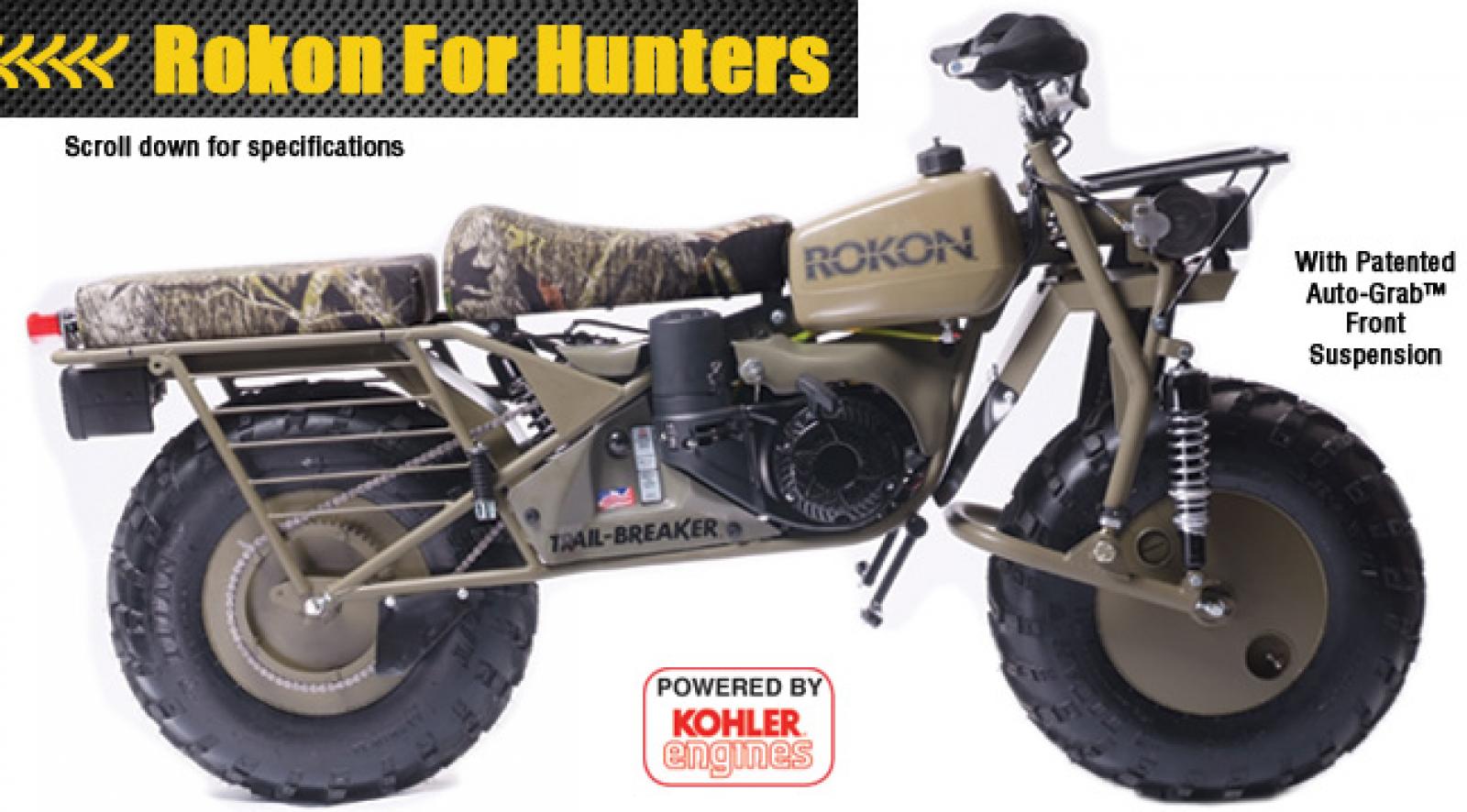 Vintage Rokon Scout 2x2 ATV Automatic Motorcycle Brochure L1375