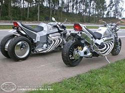 Enjoy the Cosmos Muscle Bikes 2RWF V8, a great muscle bike #7