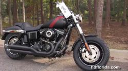 Harley-Davidson Dyna Fat Bob Dark Custom 2014 #4