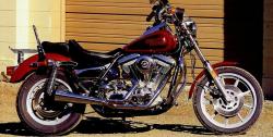 Harley-Davidson FLHS 1340 Electra Glide Sport (reduced effect) 1988 #9