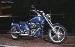 Harley-Davidson FXCW Softail Rocker 2008 #9