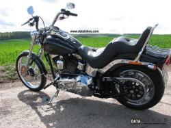 Harley-Davidson FXSTC Softail Custom 2009 #4