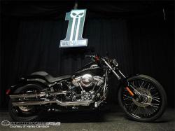 Harley-Davidson Softail Blackline Dark Custom 2013 #4