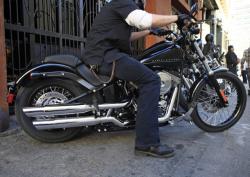 Harley-Davidson Softail Blackline Dark Custom 2013 #9