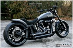 Harley-Davidson Softail Blackline Dark Custom #7