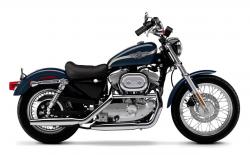 1990 Harley-Davidson XLH Sportster 883 Hugger (reduced effect)